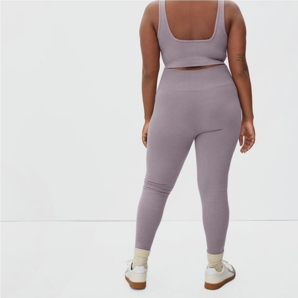 NWT Everlane Women Ribbed Seamless Legging Size M/L - Picture 3 of 8